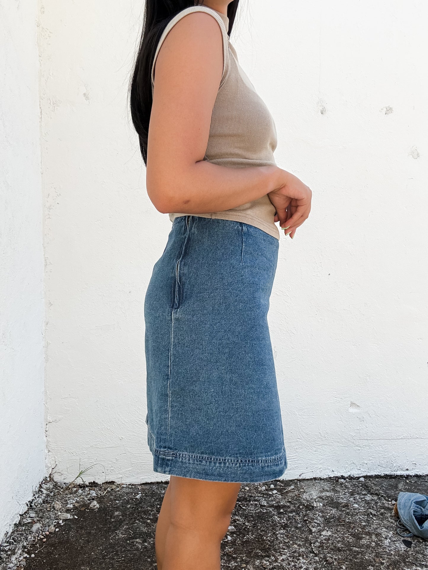 Daybreak Denim Skirt