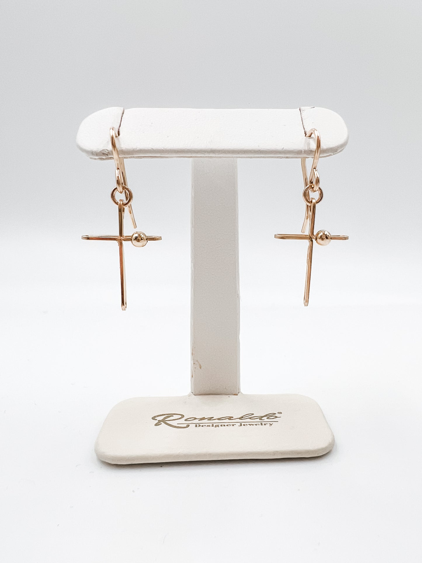 Love Lifted Me Earrings Gold