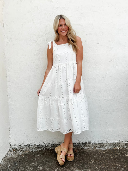 The Nara in White Eyelet