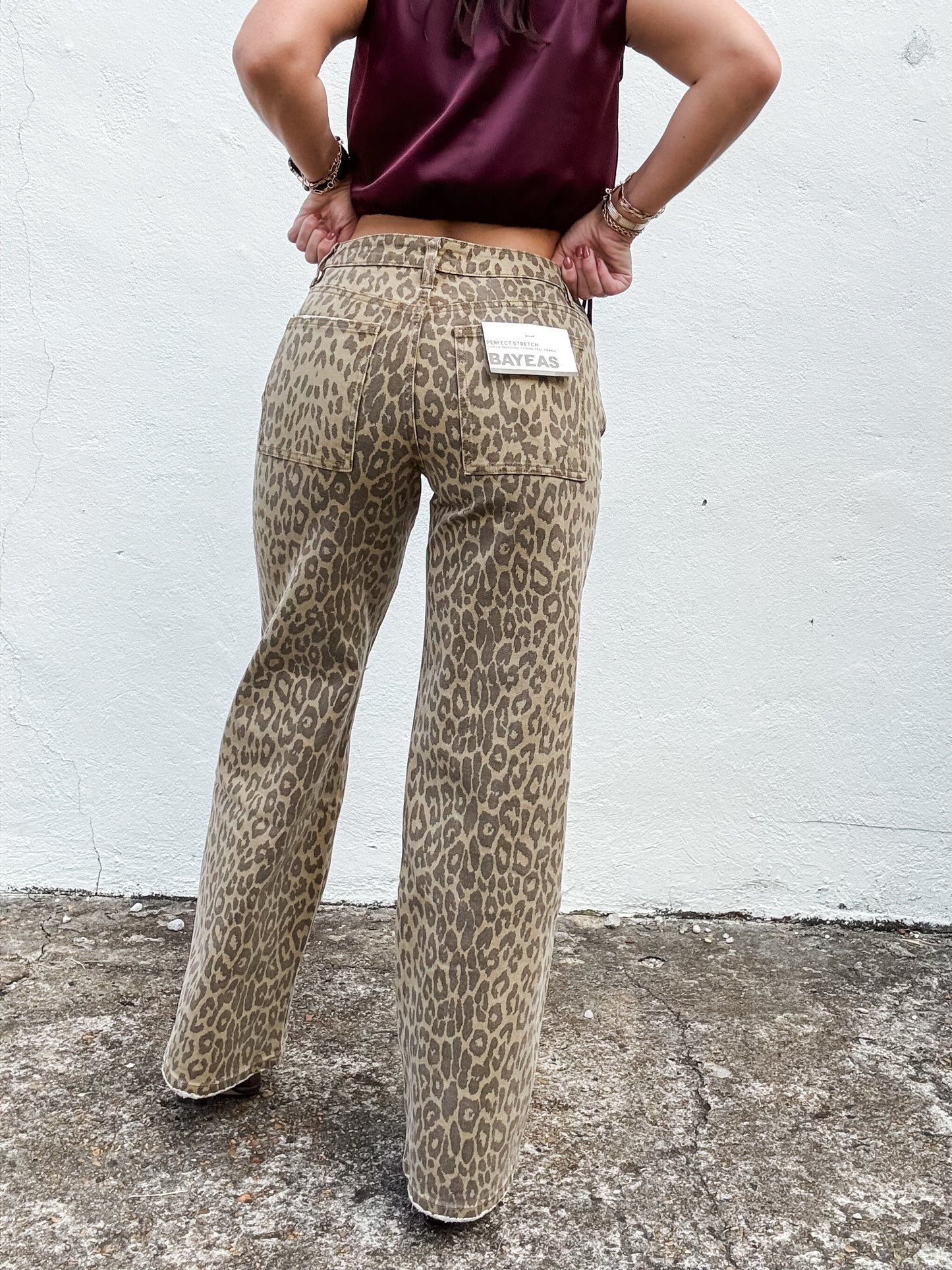 Leopard Luxe Jeans
