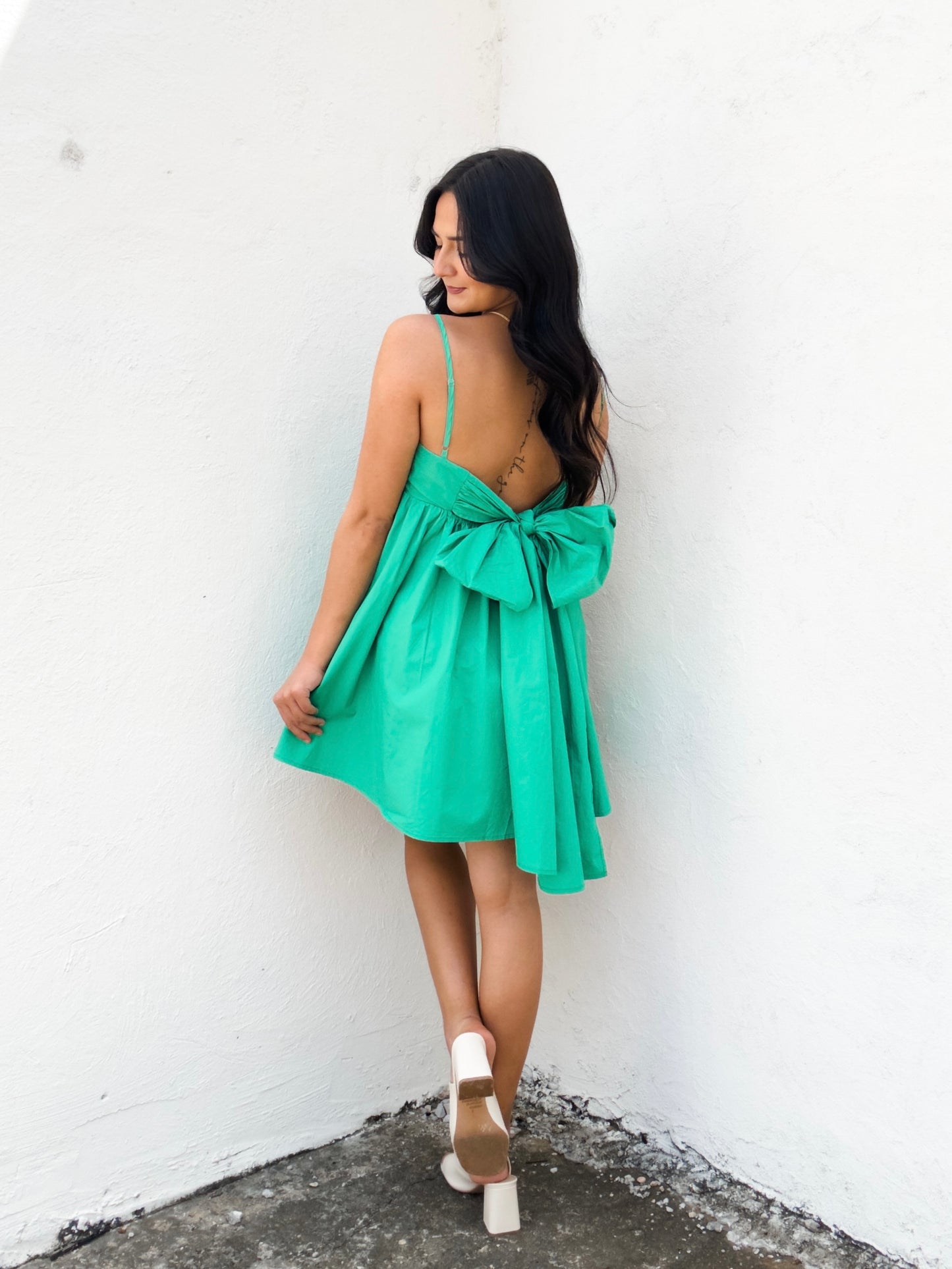 Cycladic Leaf Dress