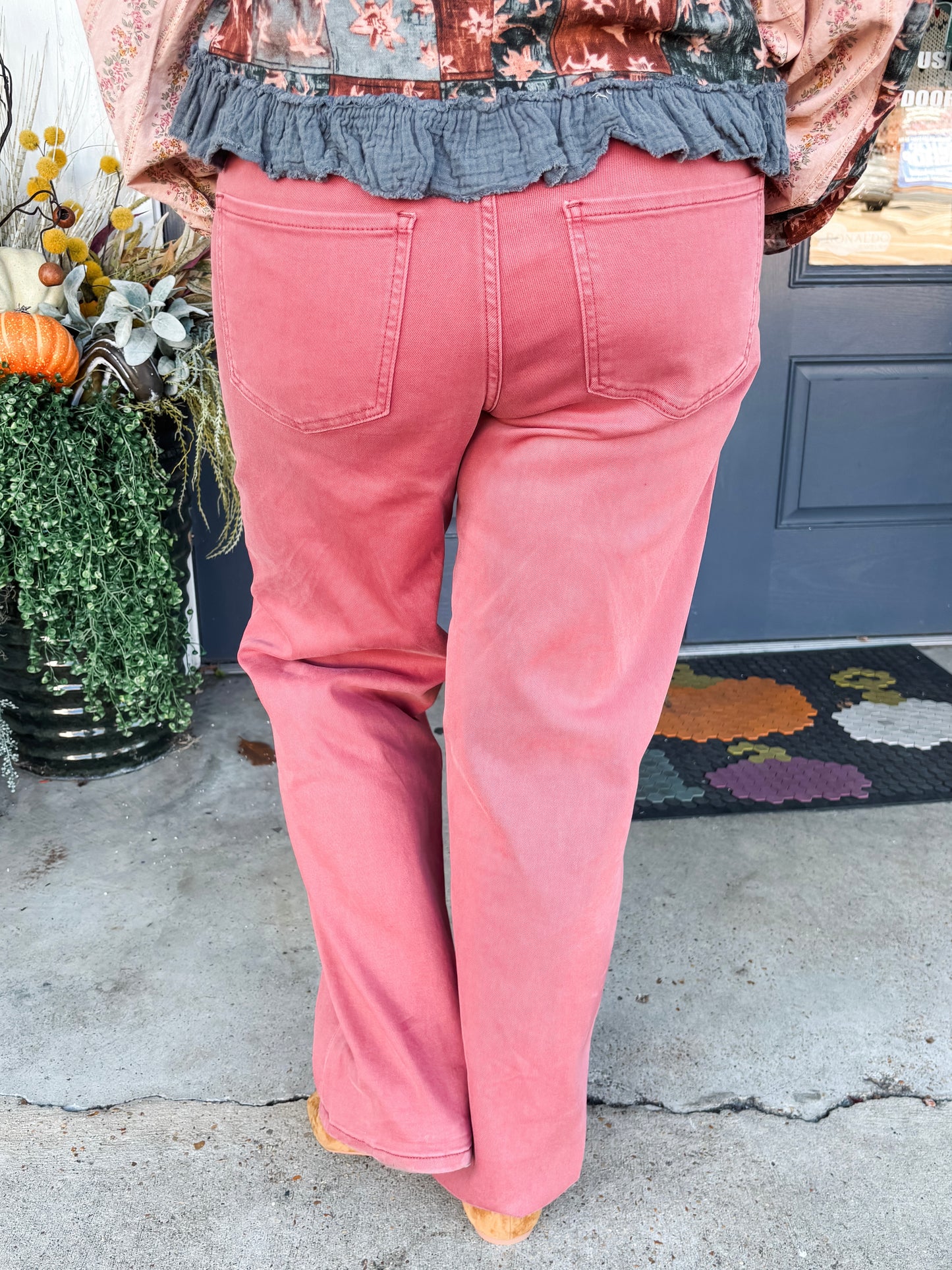 Flora High Rise Straight