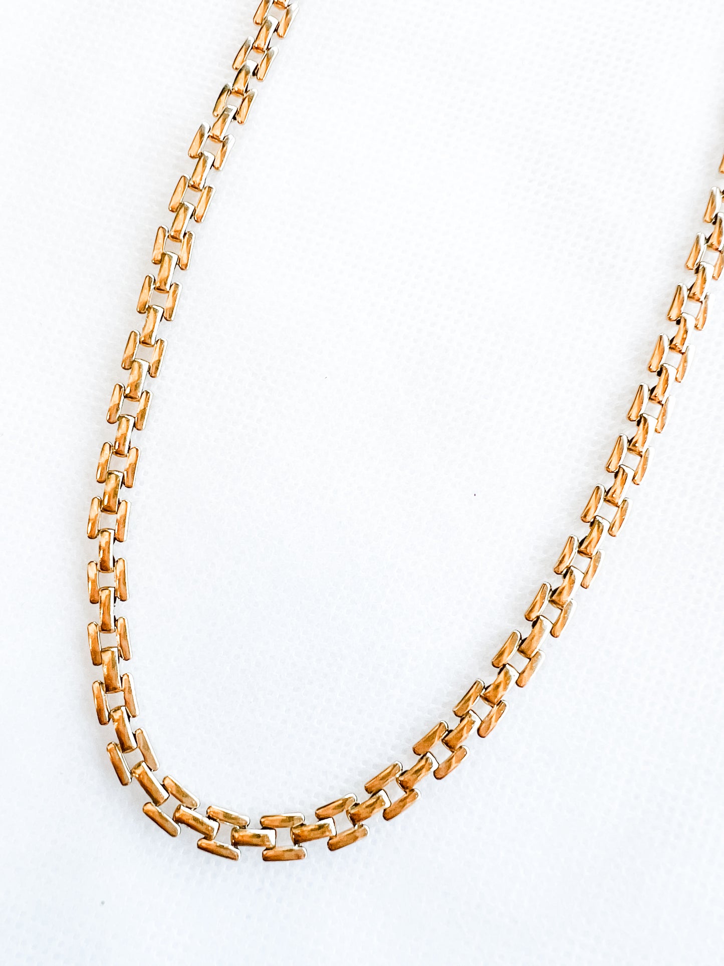 Squared Chain Necklace