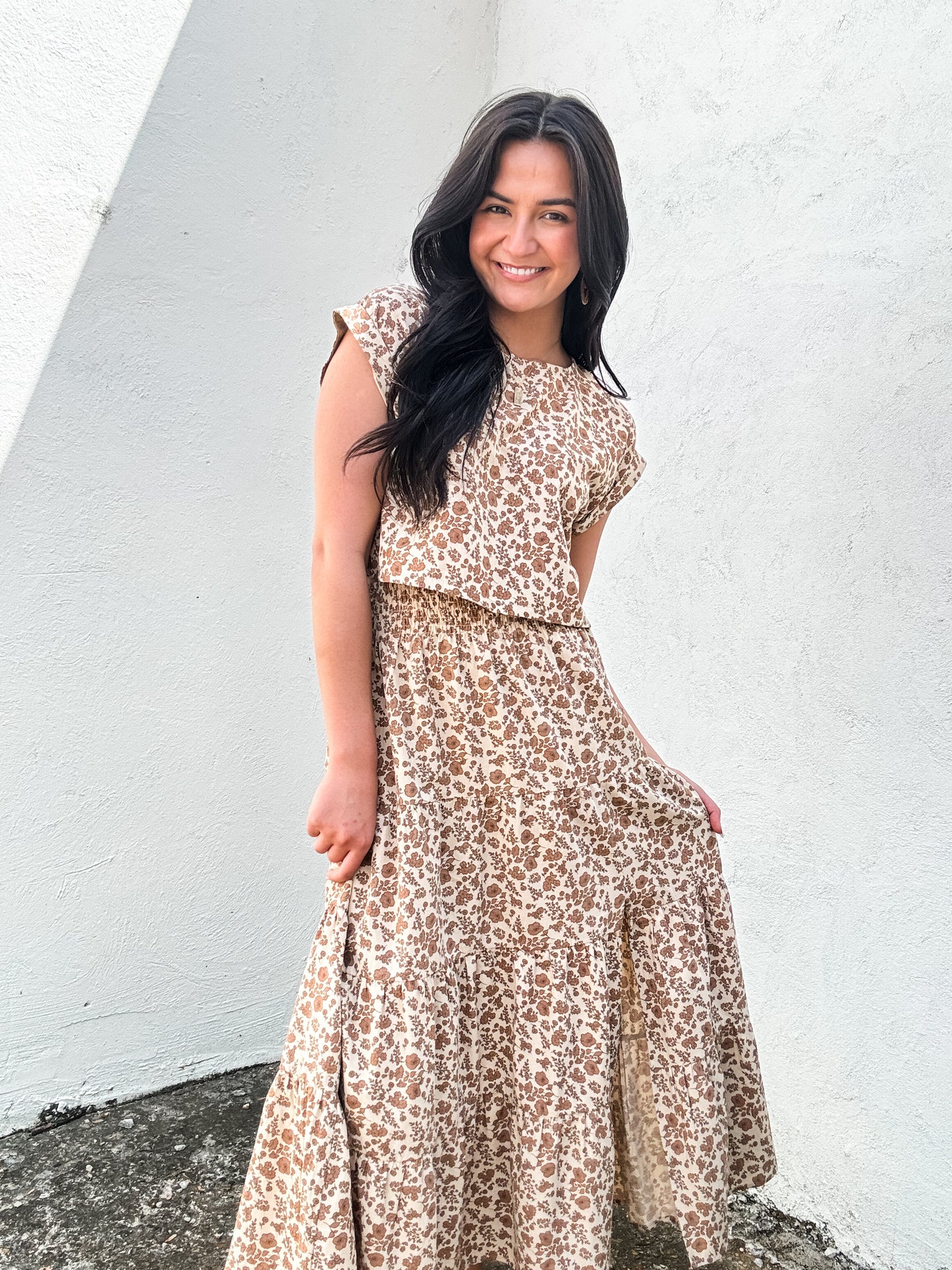 Cinnamon Floral Set