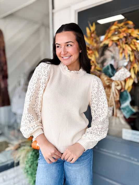 Flowers Upon Flowers Sweater