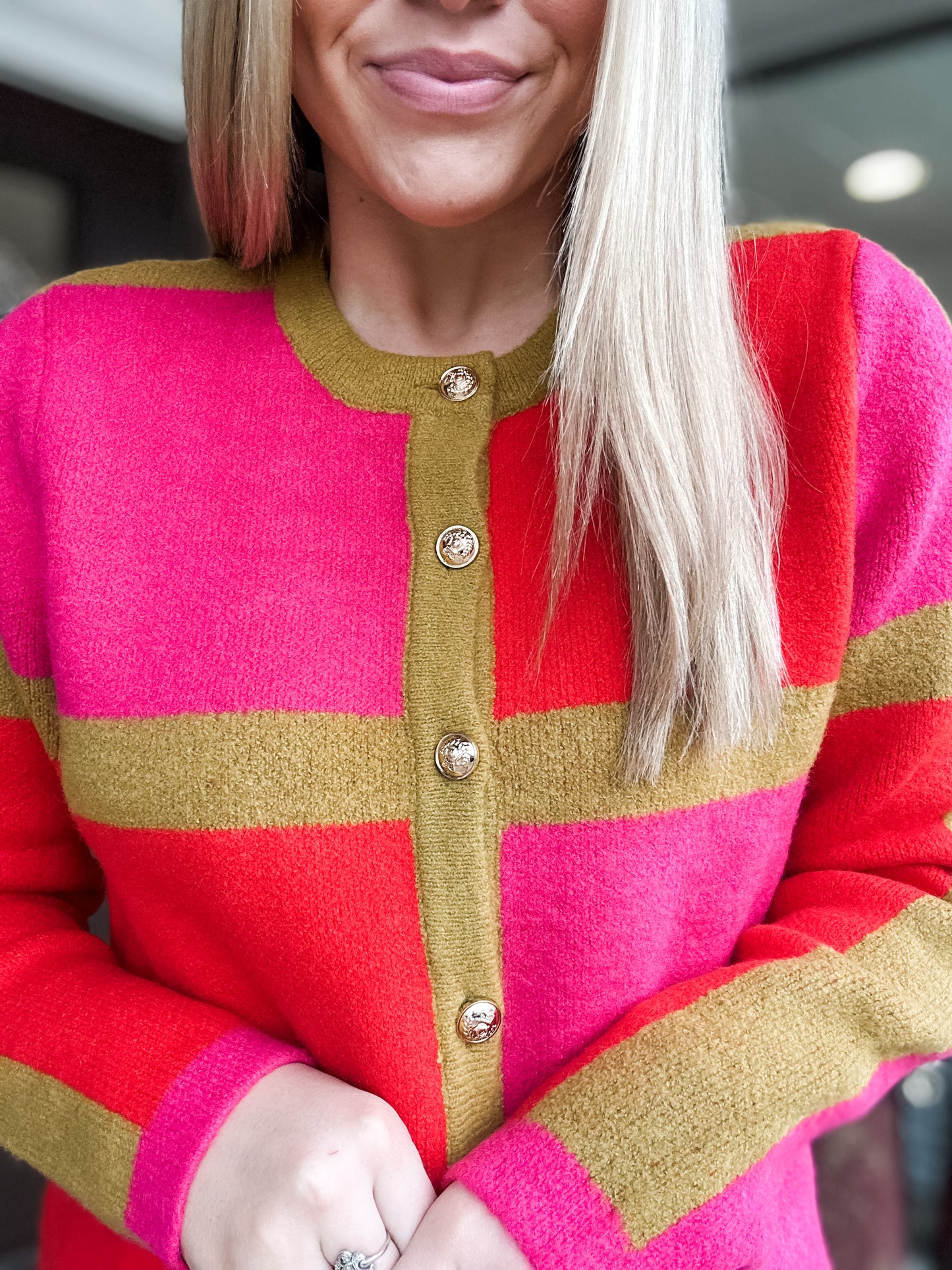 All Around Color Block Sweater