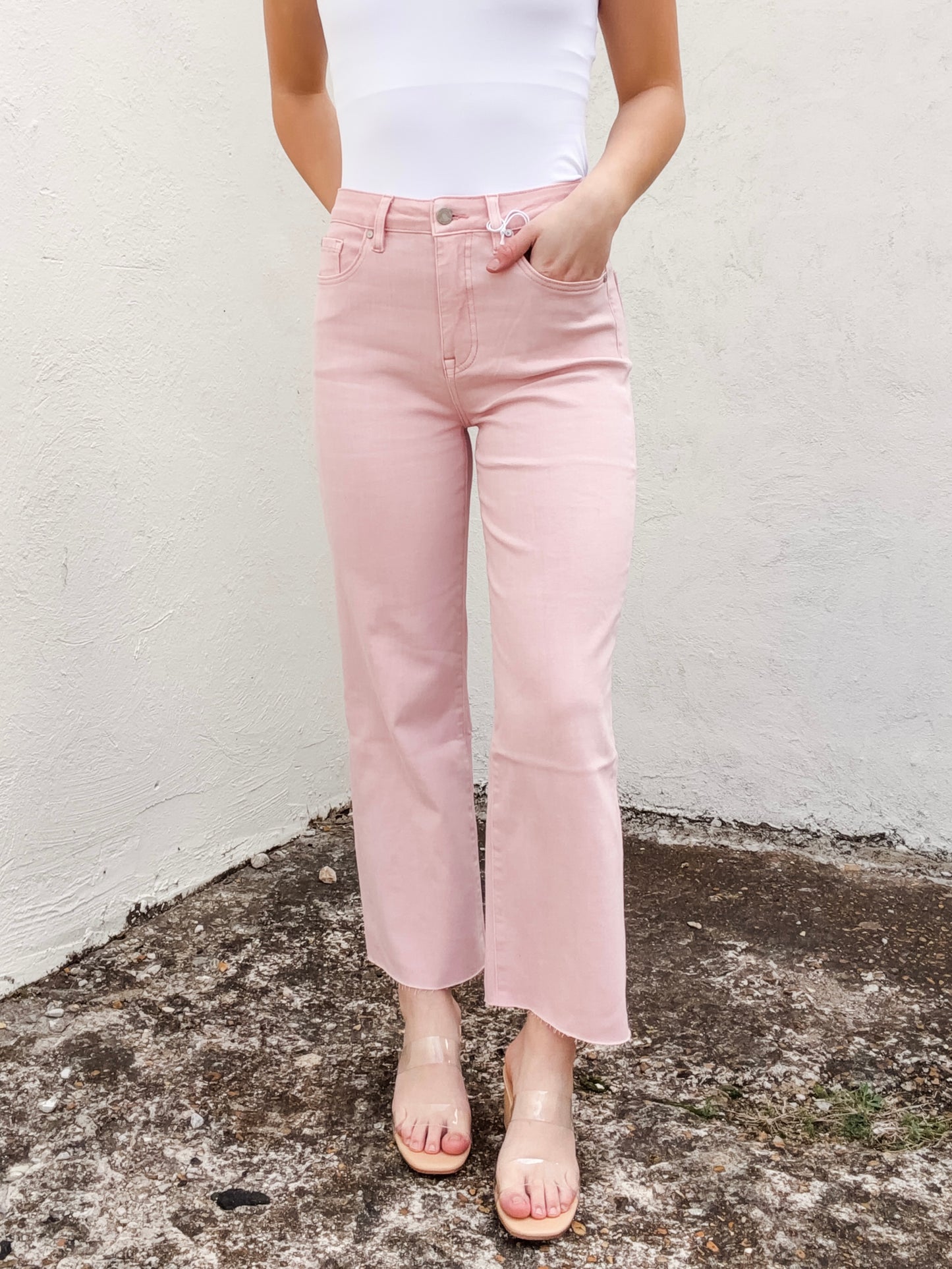 Claudia Pink Jeans