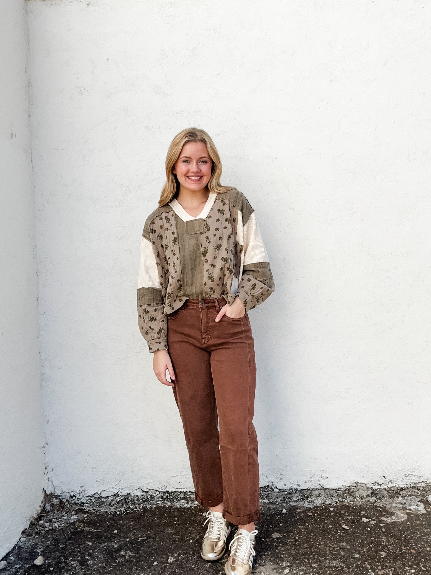 Oh Baby My Barrel Espresso Jeans