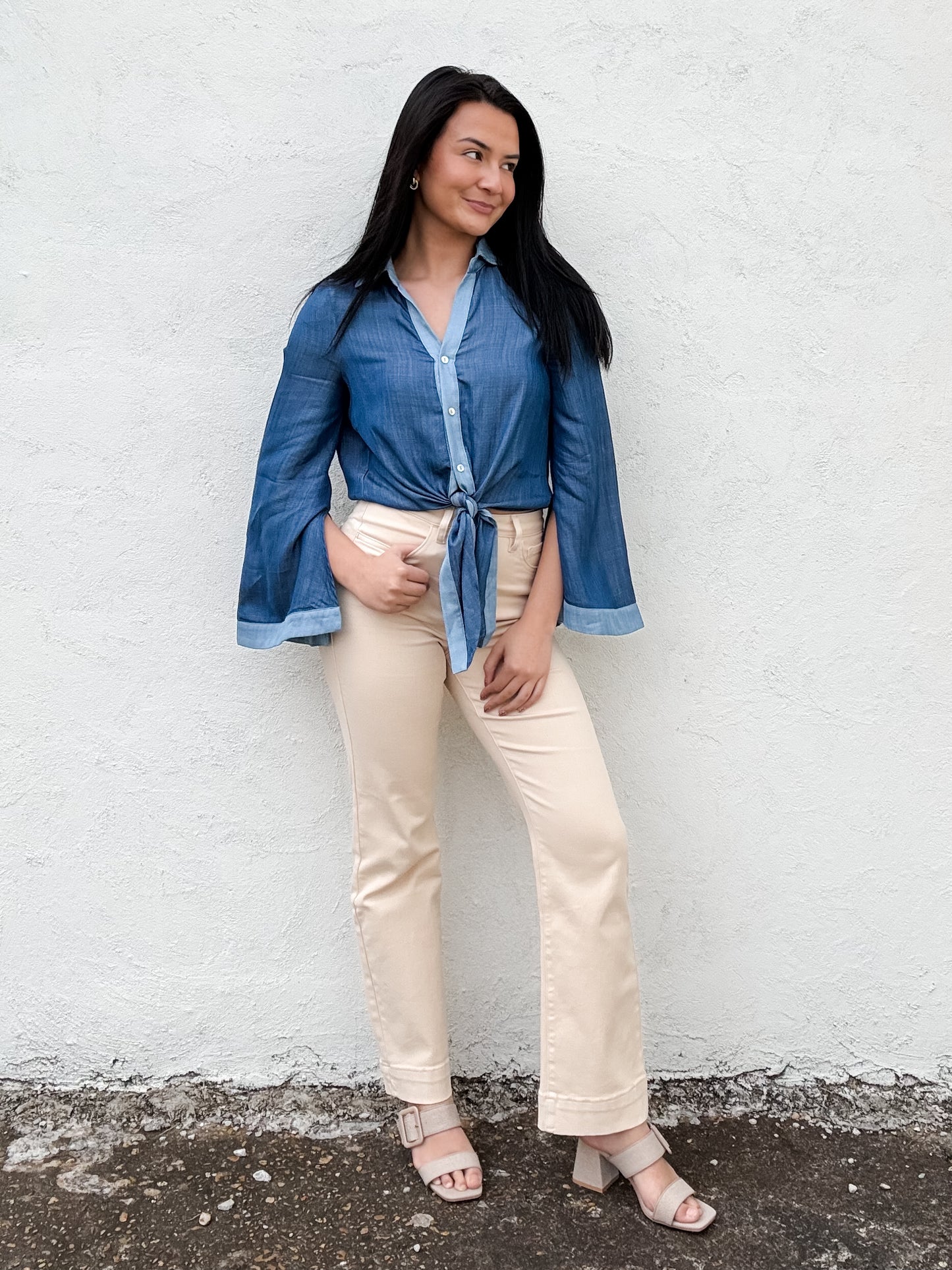 Rocking the Denim Top