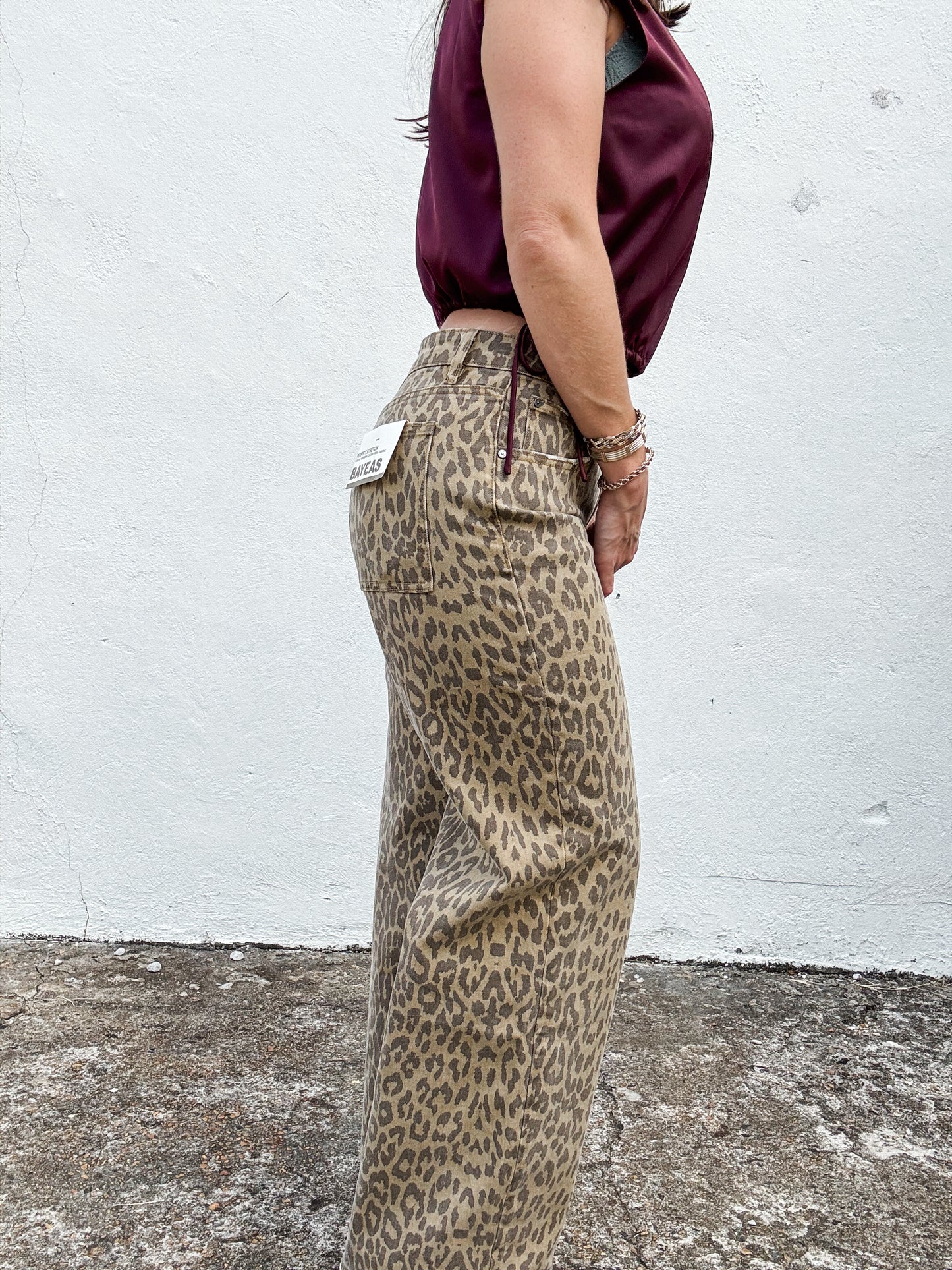 Leopard Luxe Jeans