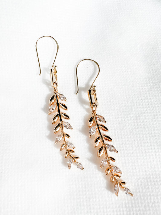 Palm Branch Earrings