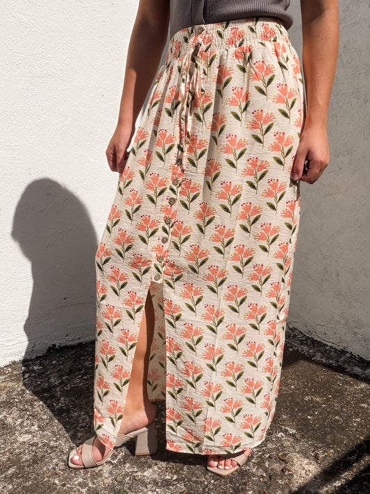 Wild Sprout Maxi Skirt