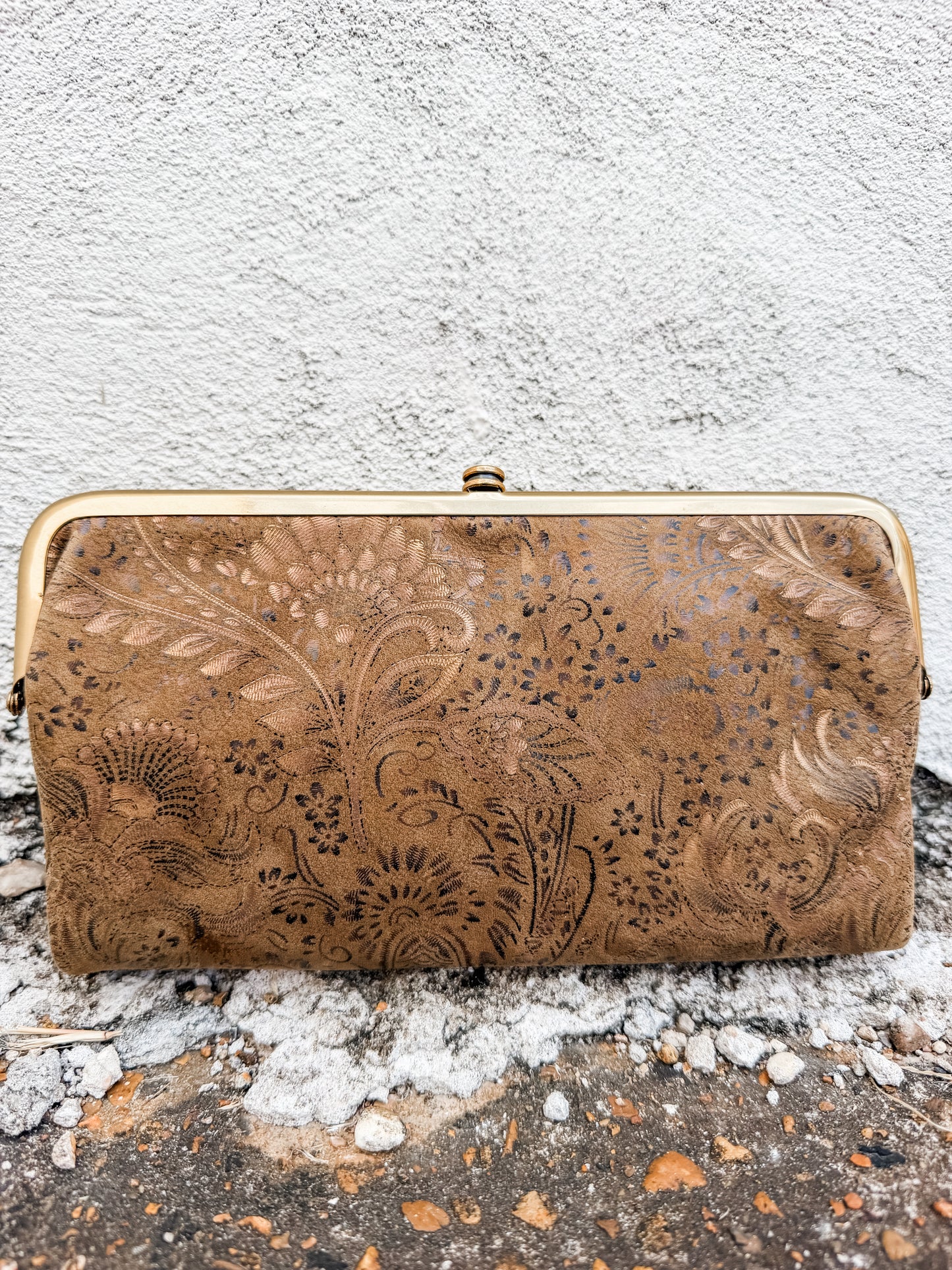 Lauren Clutch Wallet Mink Folklore