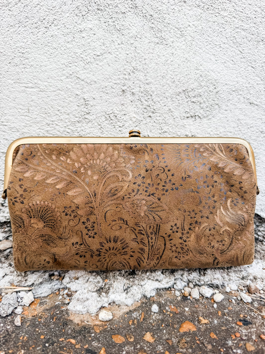 Lauren Clutch Wallet Mink Folklore