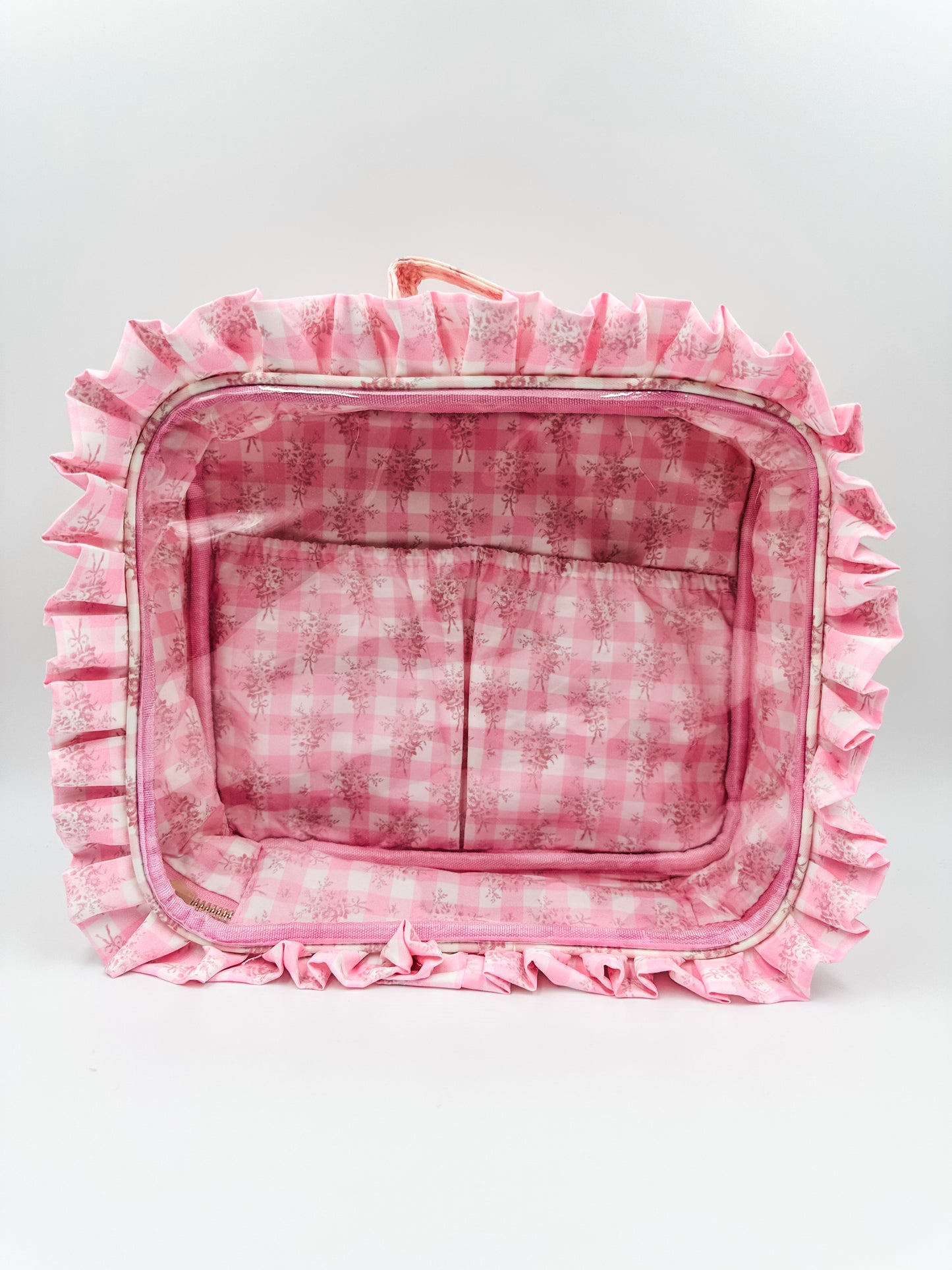 Ruffled Jett Setter Pink Floral