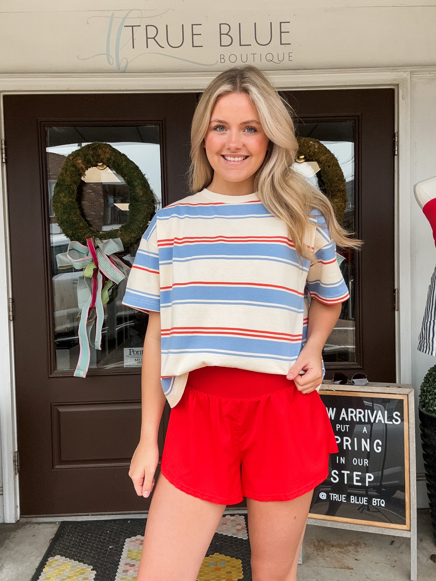 Remember Stripes Top