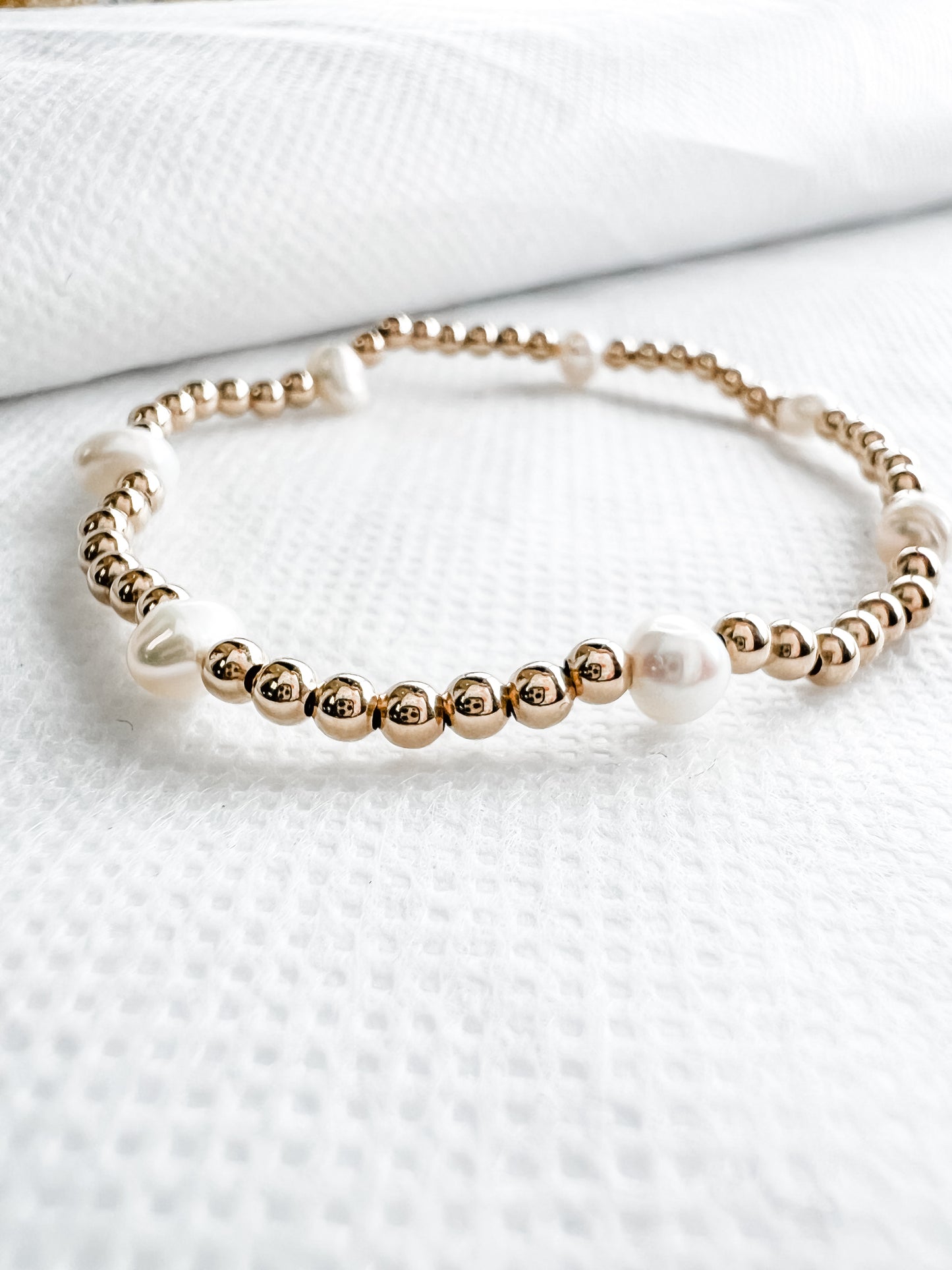Pearl Satellite Bracelet 3mm