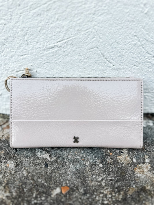 Jill Large Bifold Wallet Stone Gloss