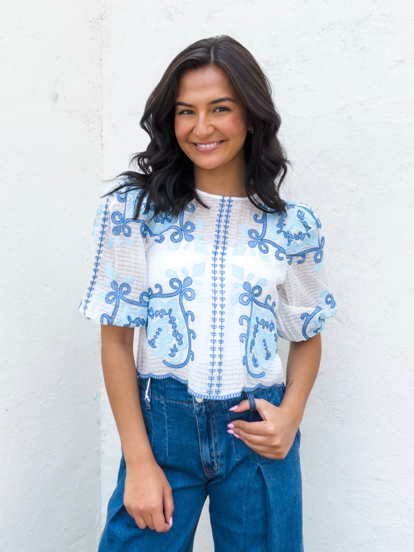 Blue Lagoon Top