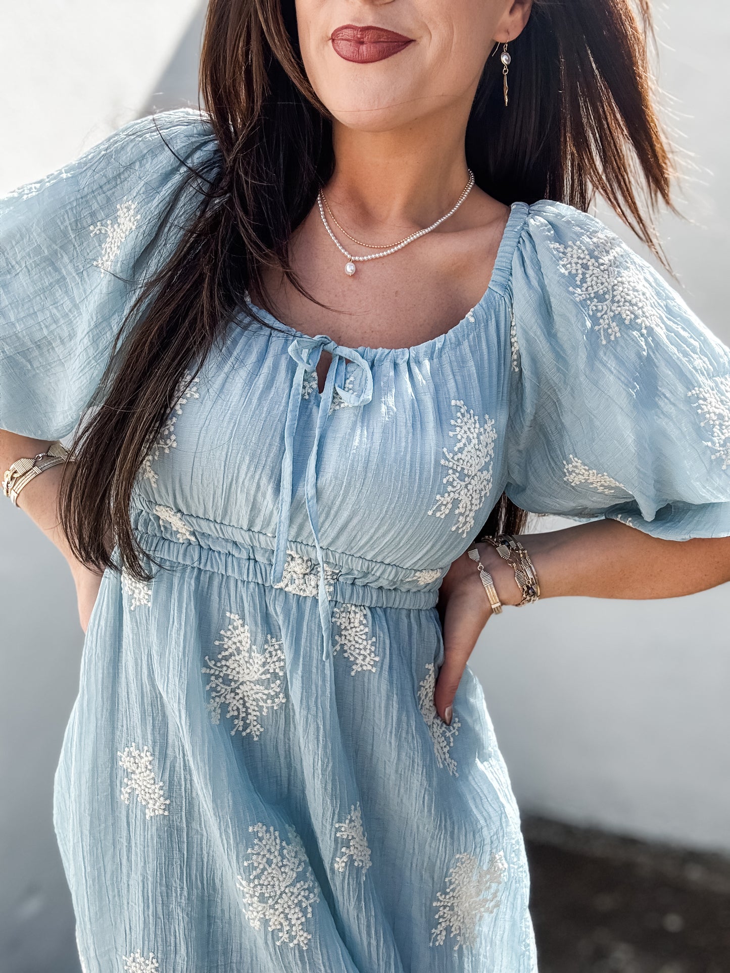 Ivory Sky Dress