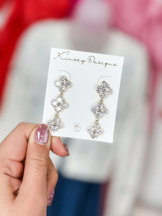 Mabel Quatrefoil Earrings