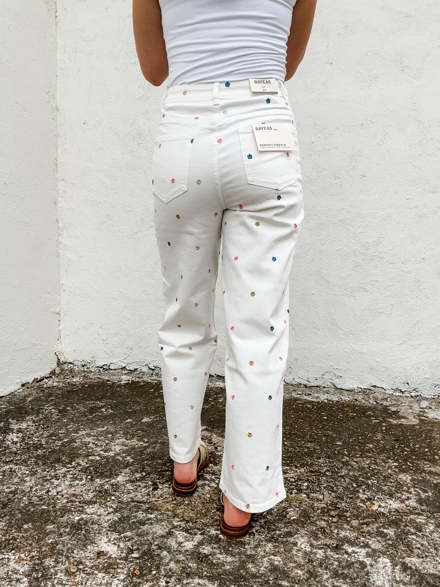 Flower Expo Jeans