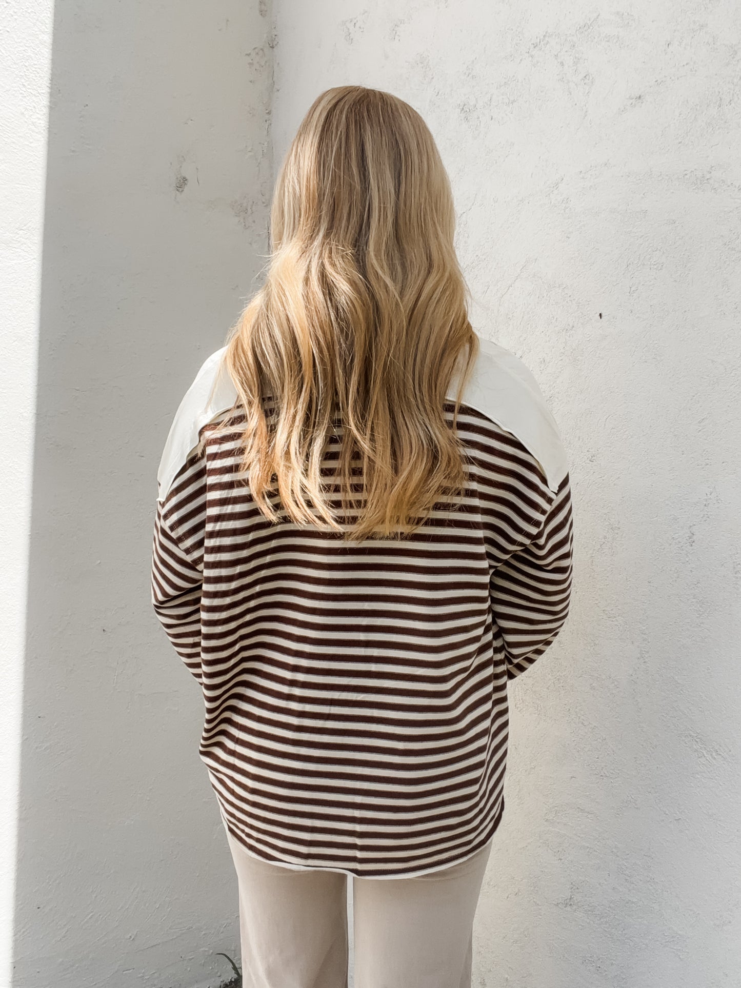 School Days Top Brown