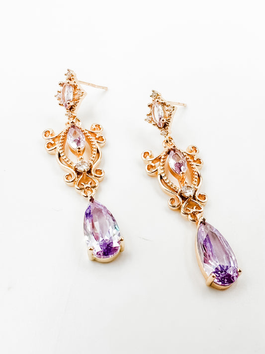 Purple Palace Earrings