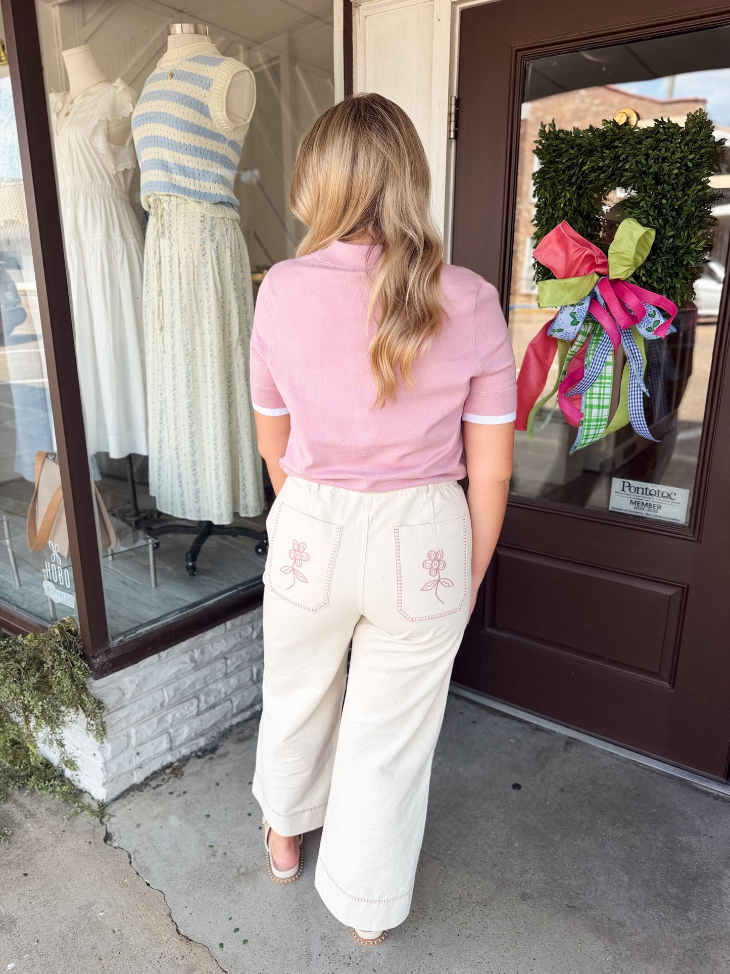 Bloom Where Planted Pants