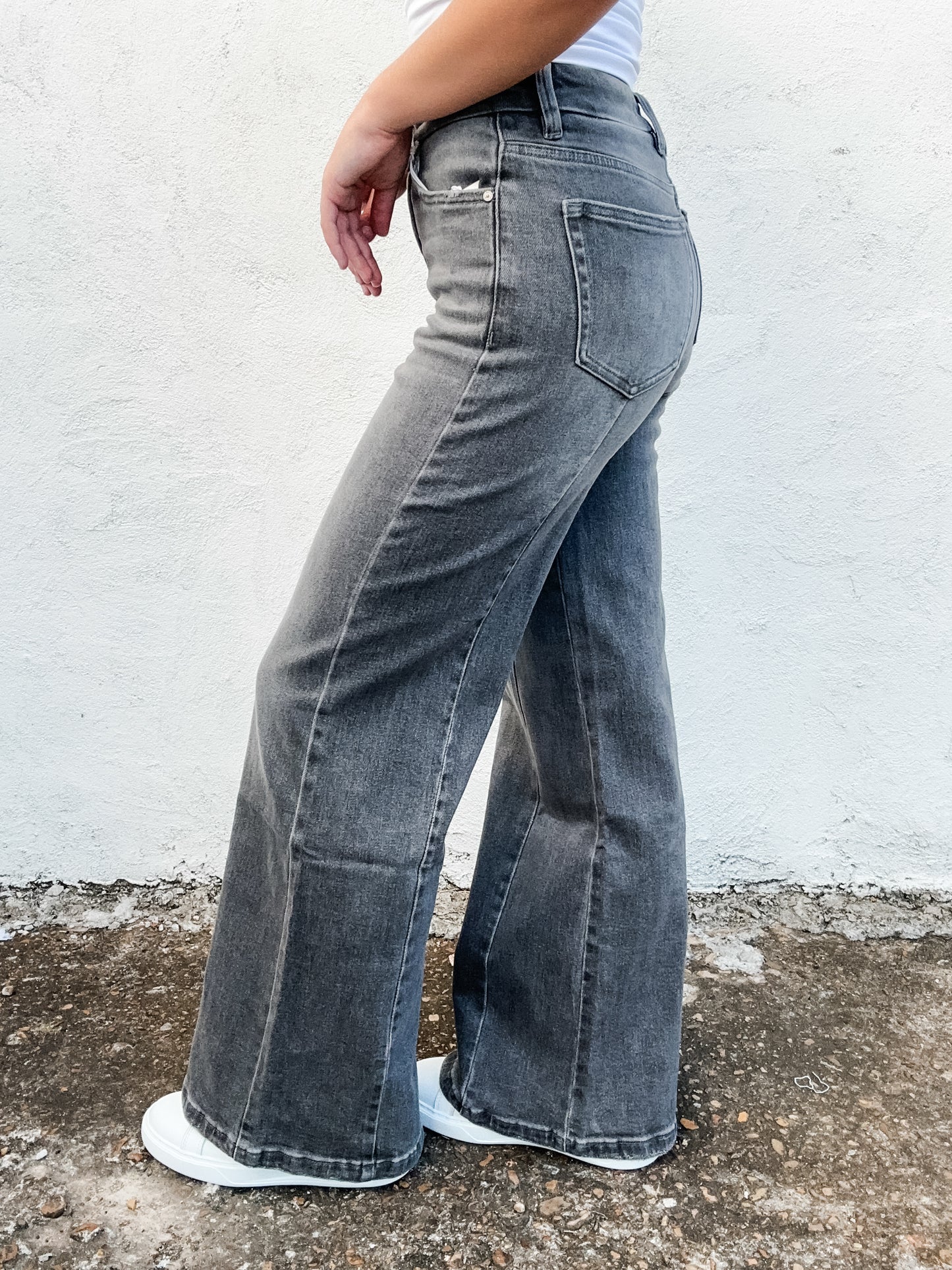 Gray Skies Jeans