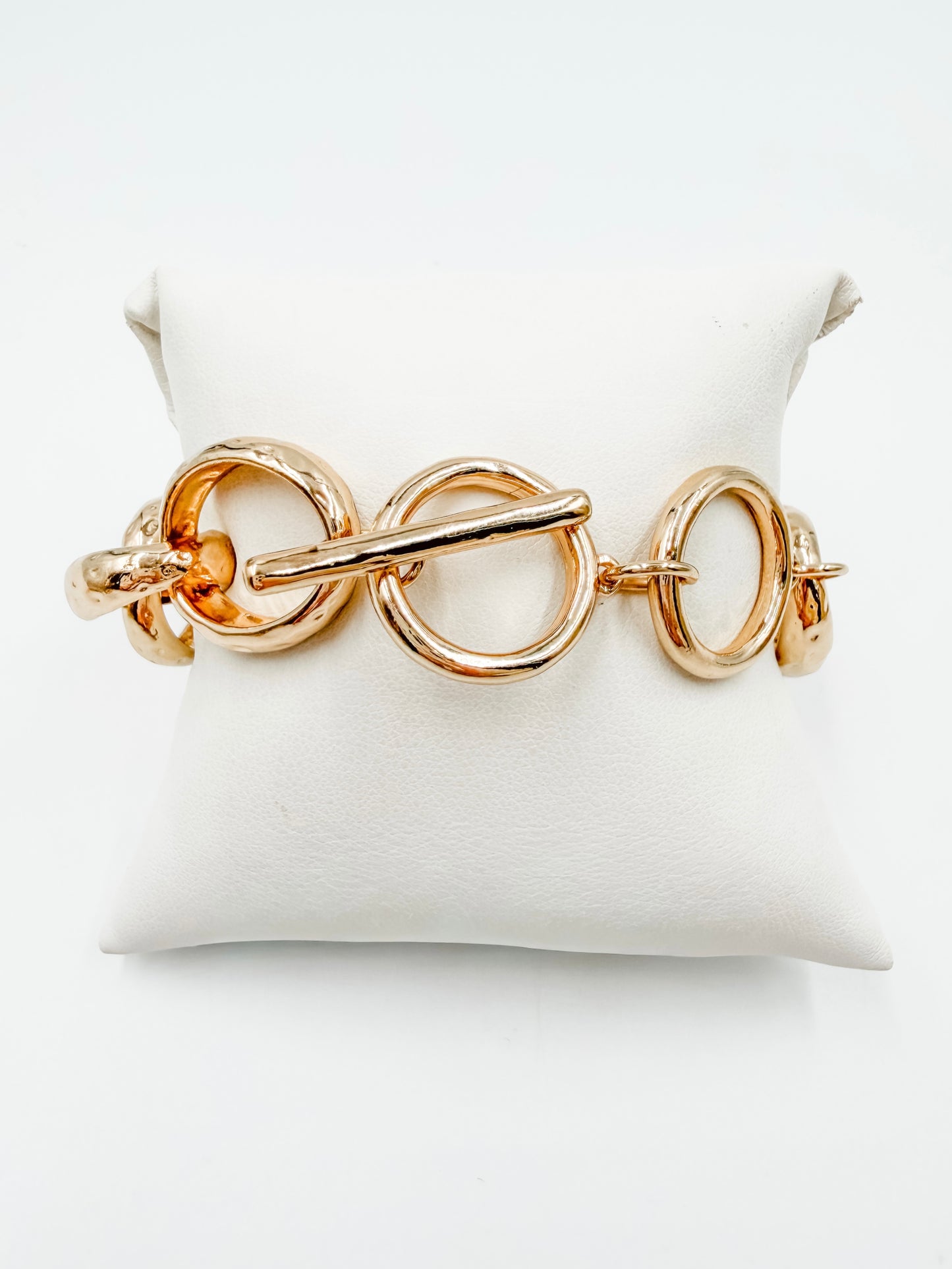 Georgann Hammered Chunky Bracelet