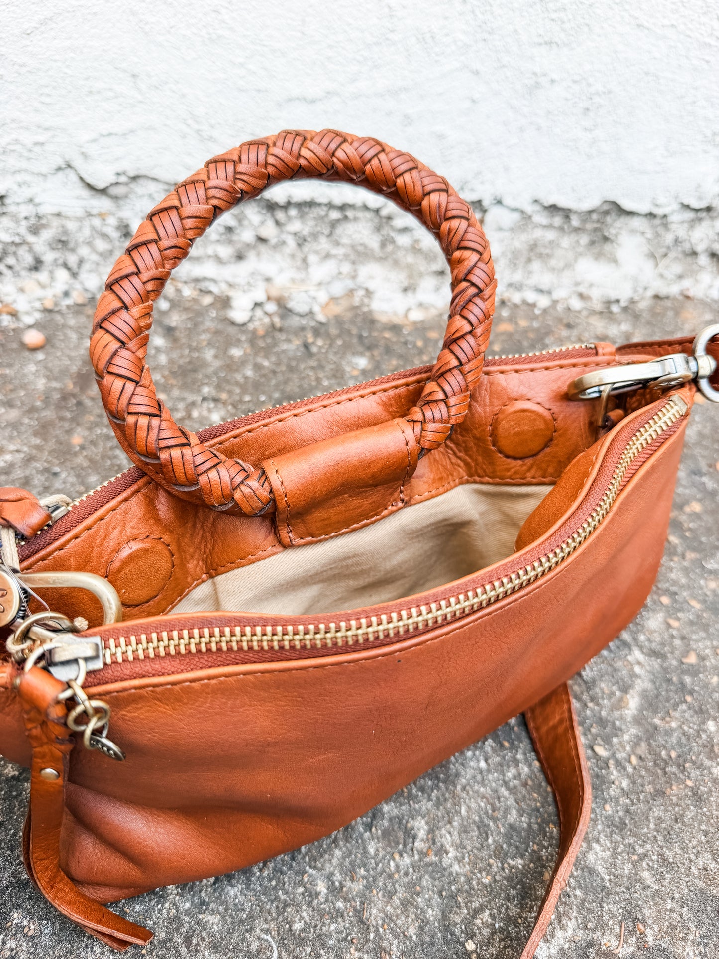 Sable Crossbody Kindling Brown