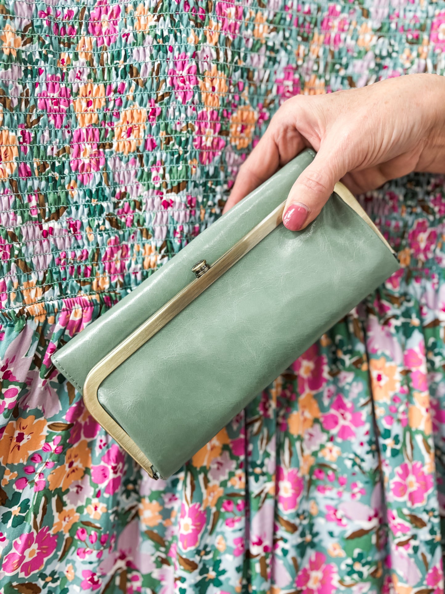 Rachel Continental Wallet Jade