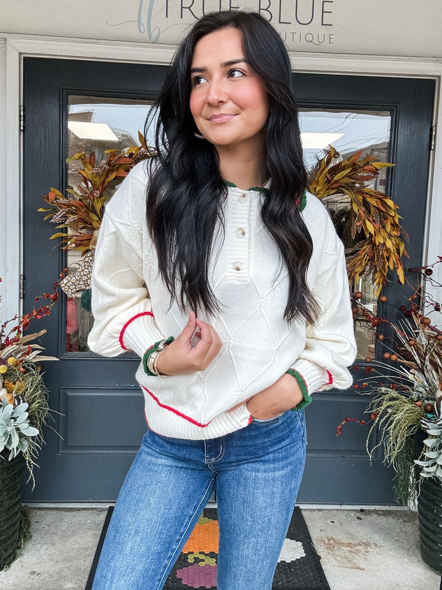 Under the Mistletoe Sweater