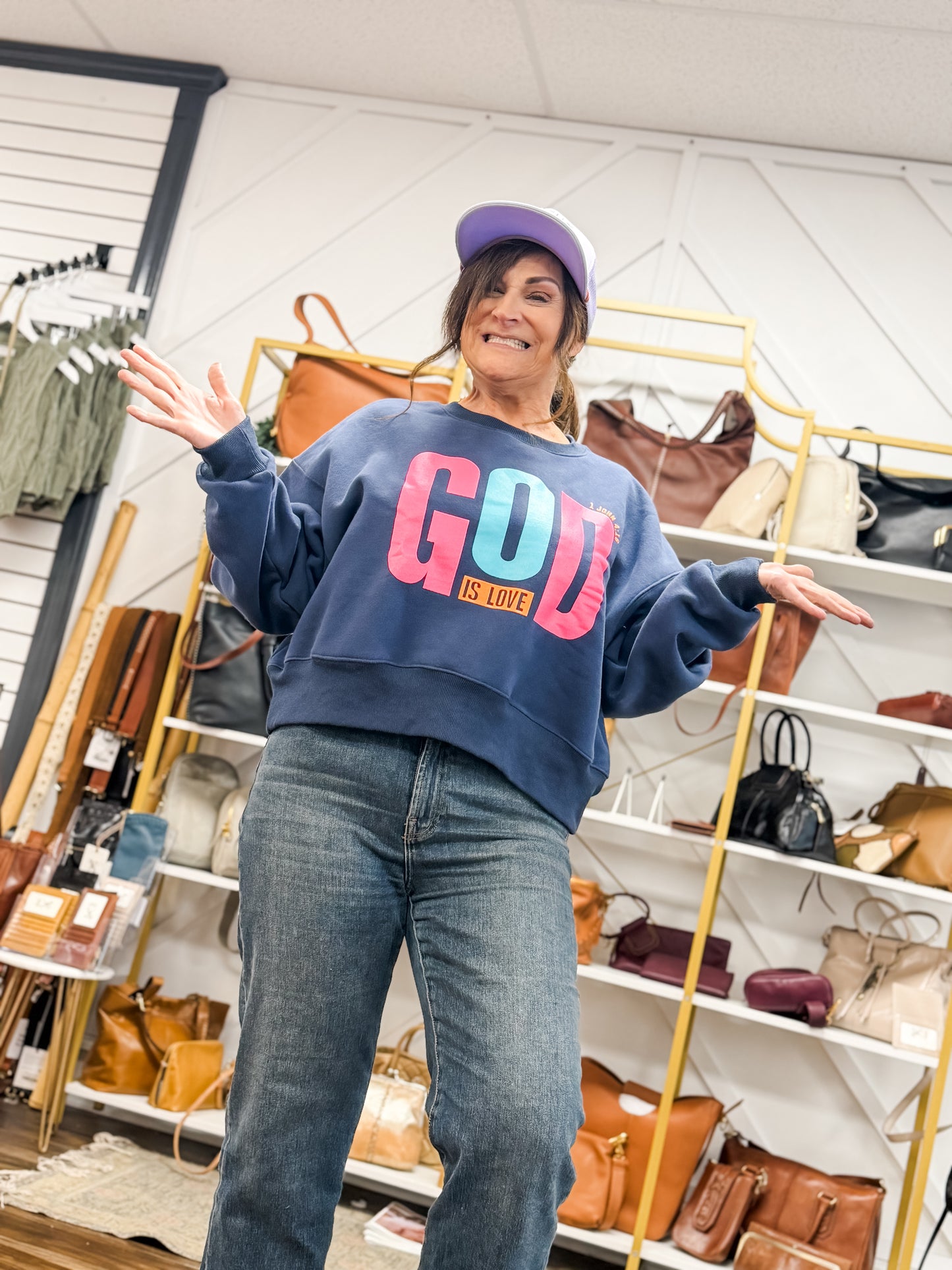 God is Love Sweatshirt
