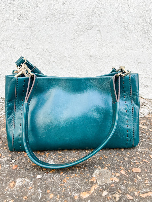 Seneca Shoulder Crossbody in Wild Bluegrass