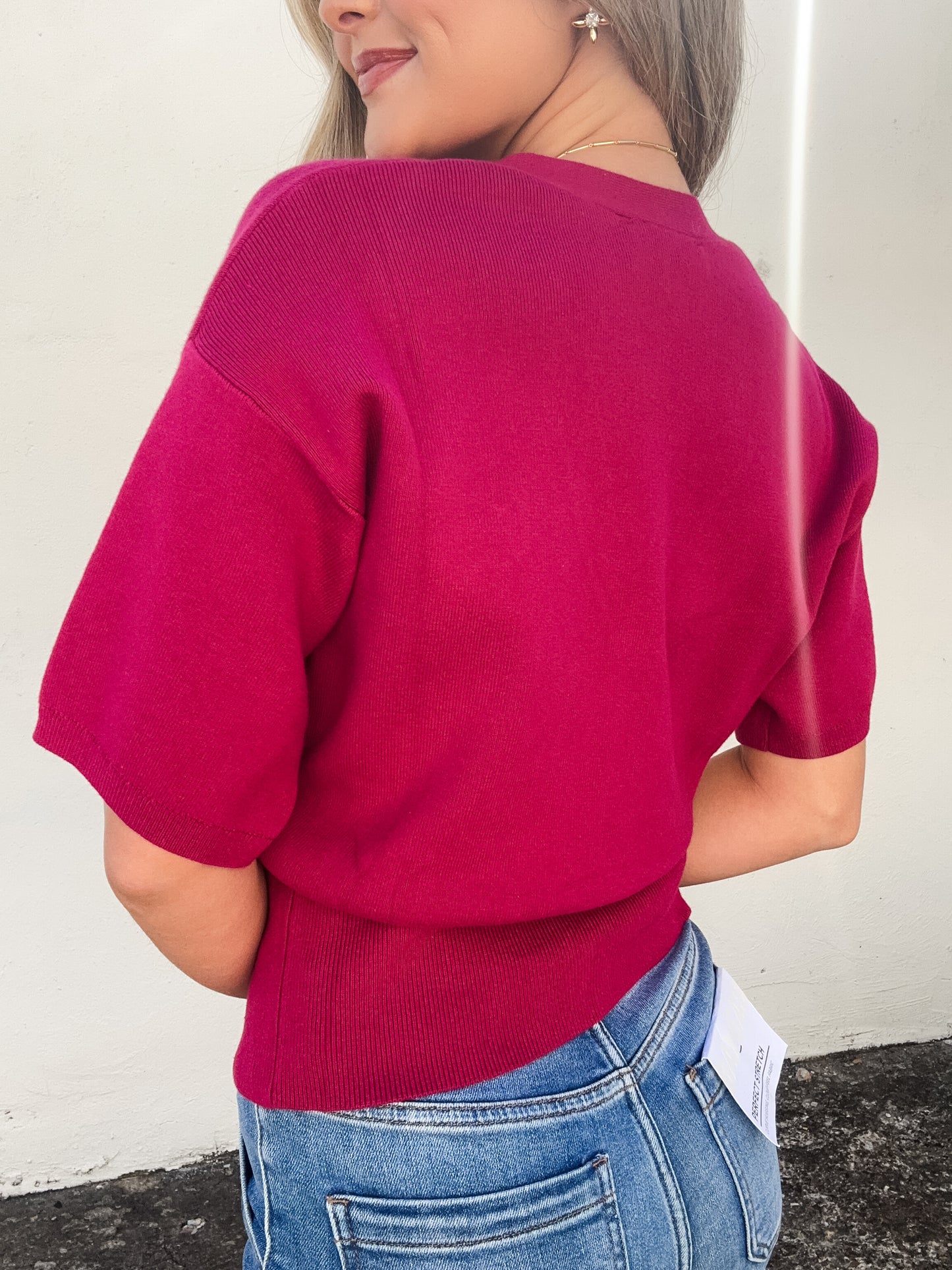 Magenta Madness Top