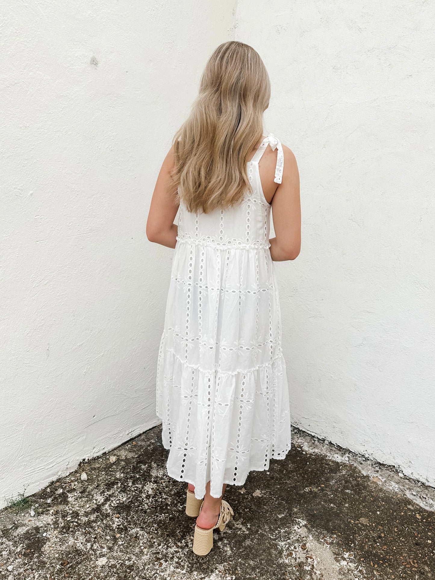 The Nara in White Eyelet