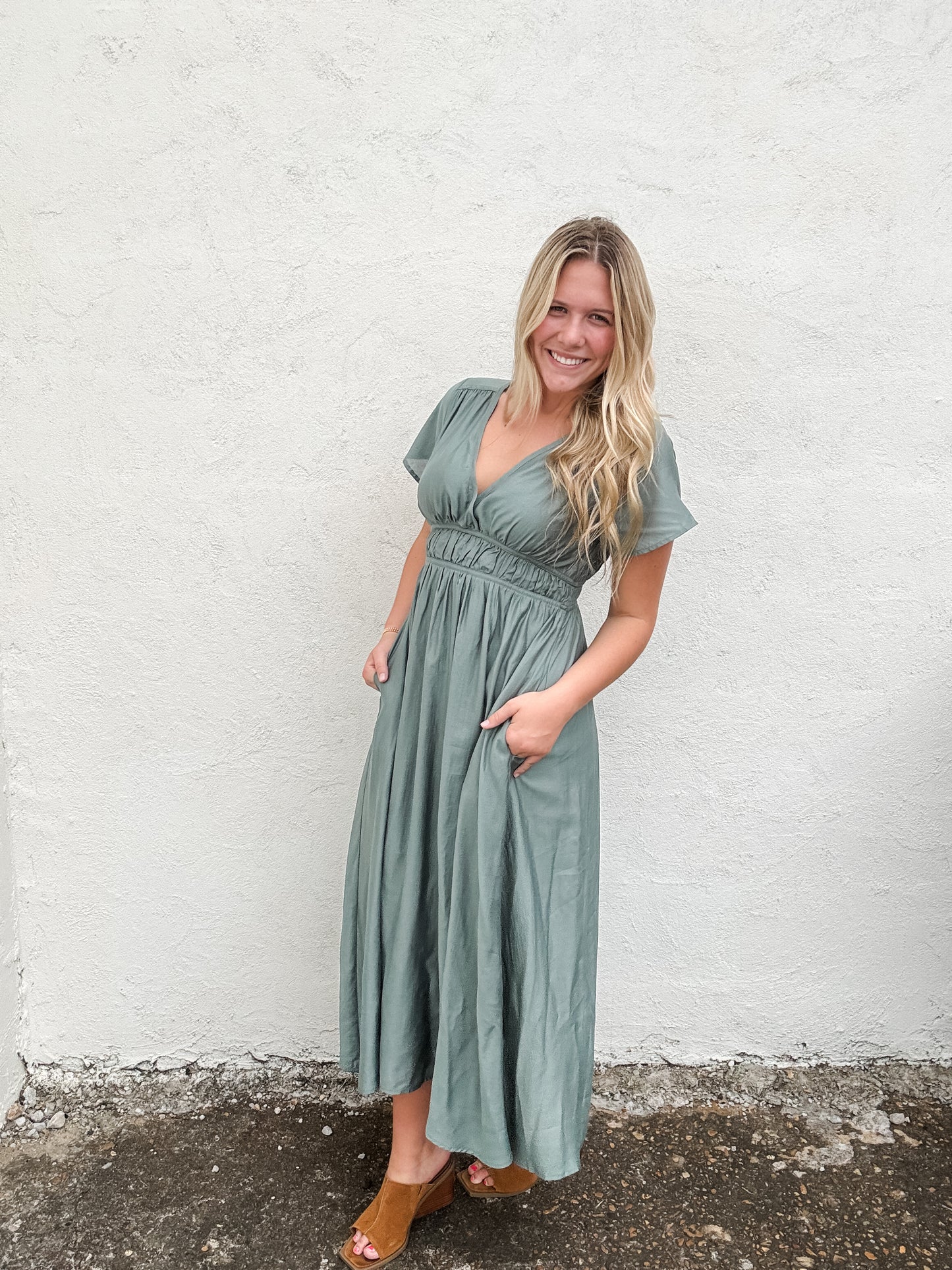 Smooth Sailin' Midi Dress