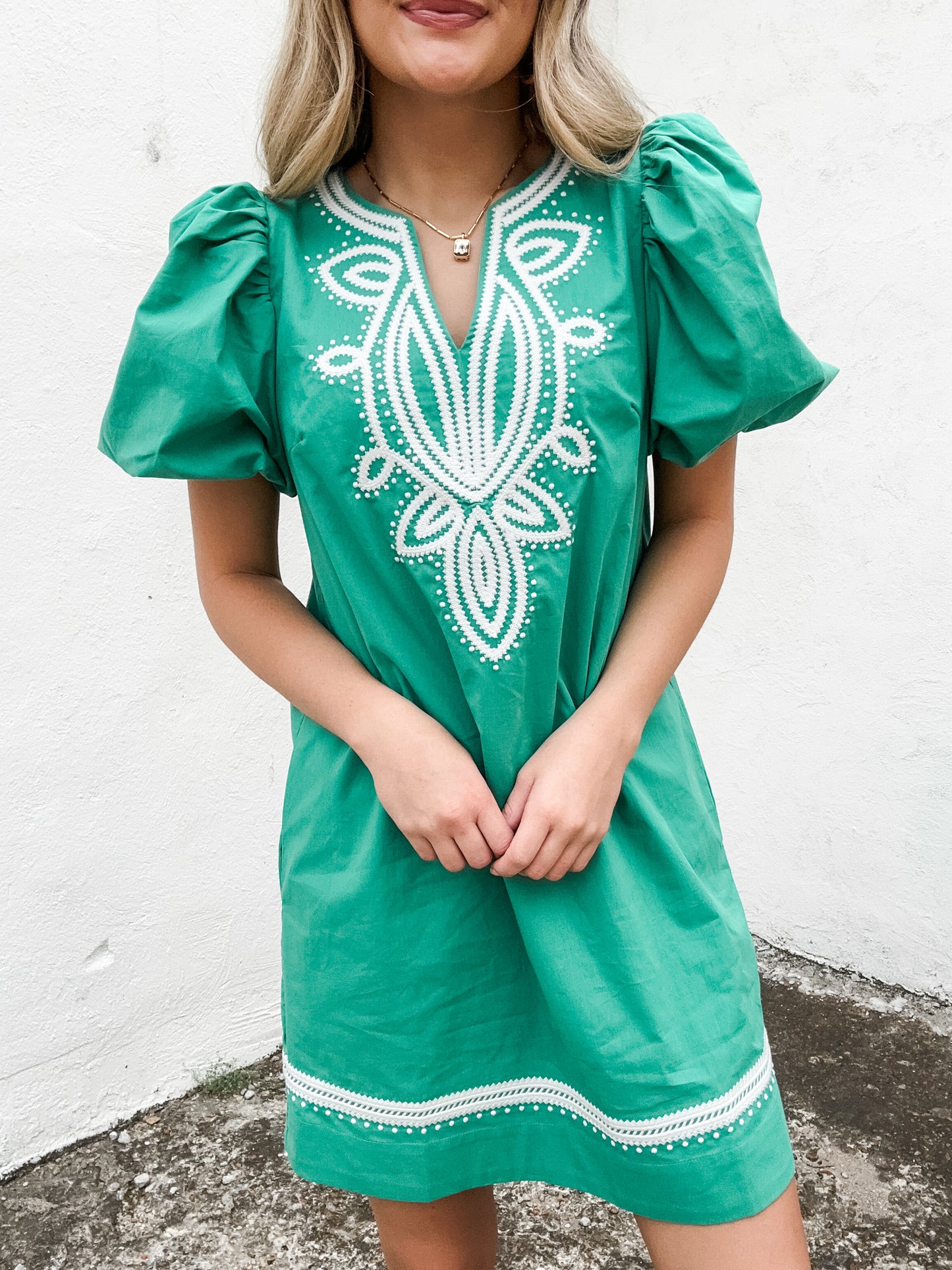Envy Green Dress