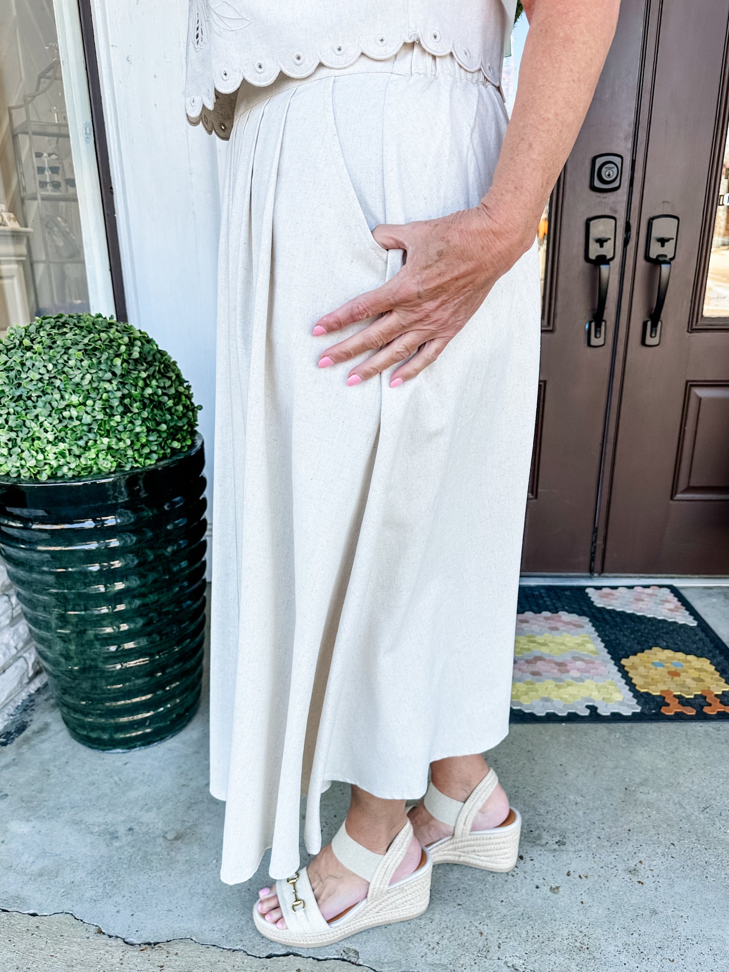Boho Breeze Skirt Set