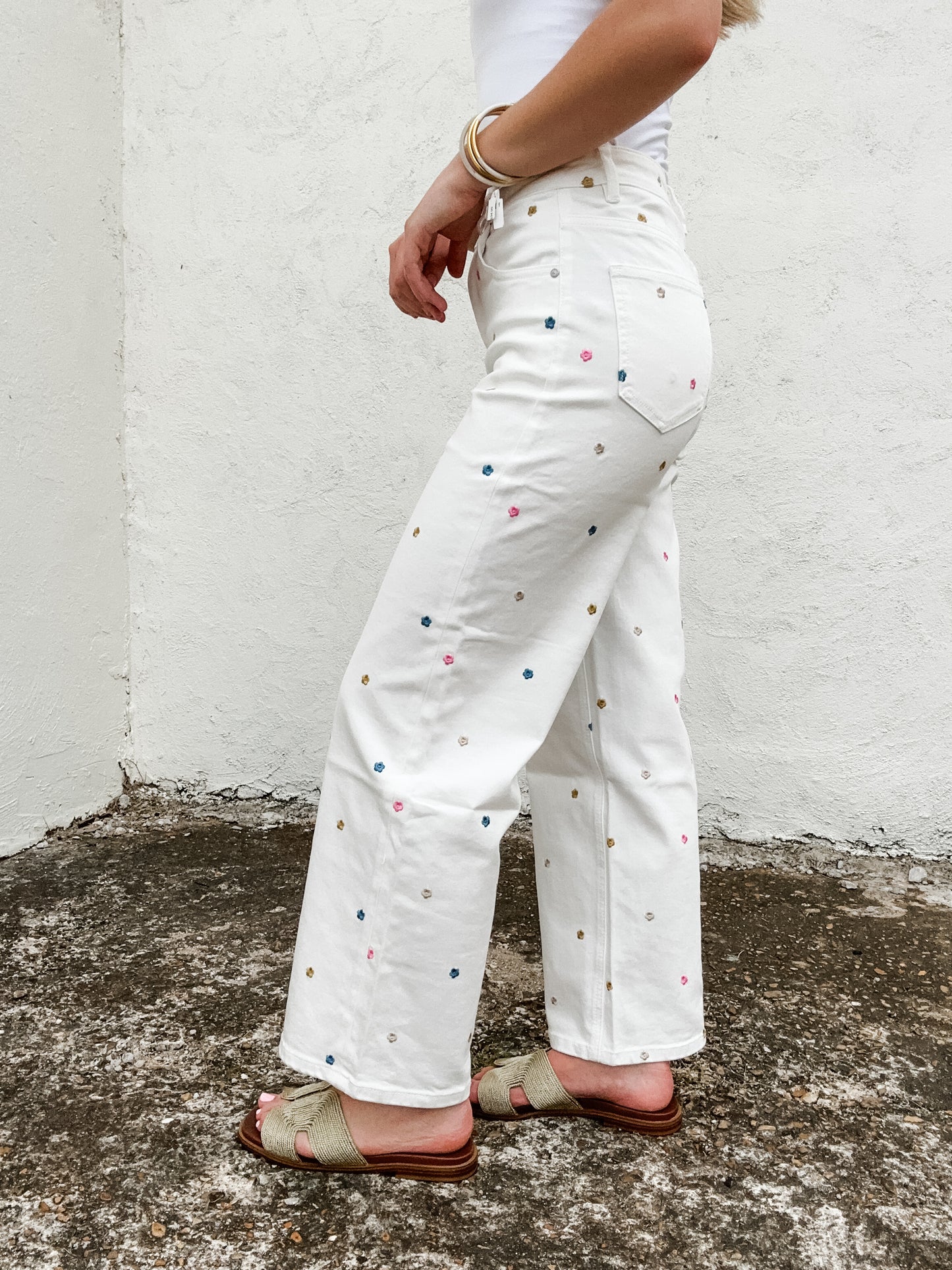 Flower Expo Jeans