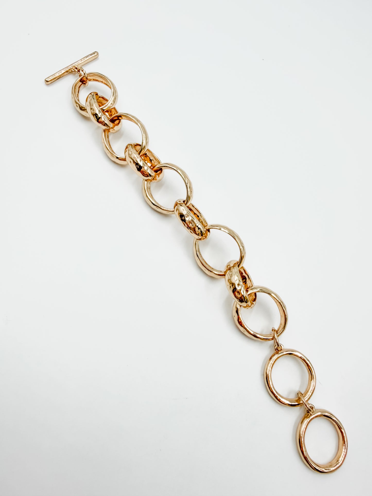 Georgann Hammered Chunky Bracelet