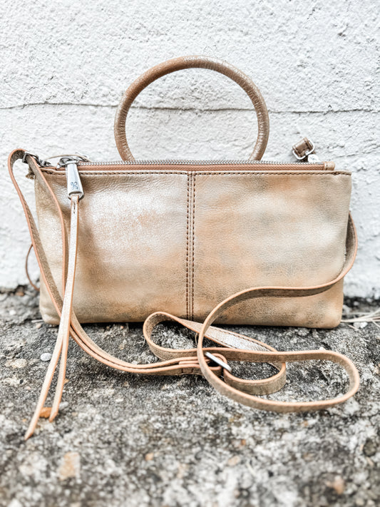Sable Crossbody in Saddle Stardust