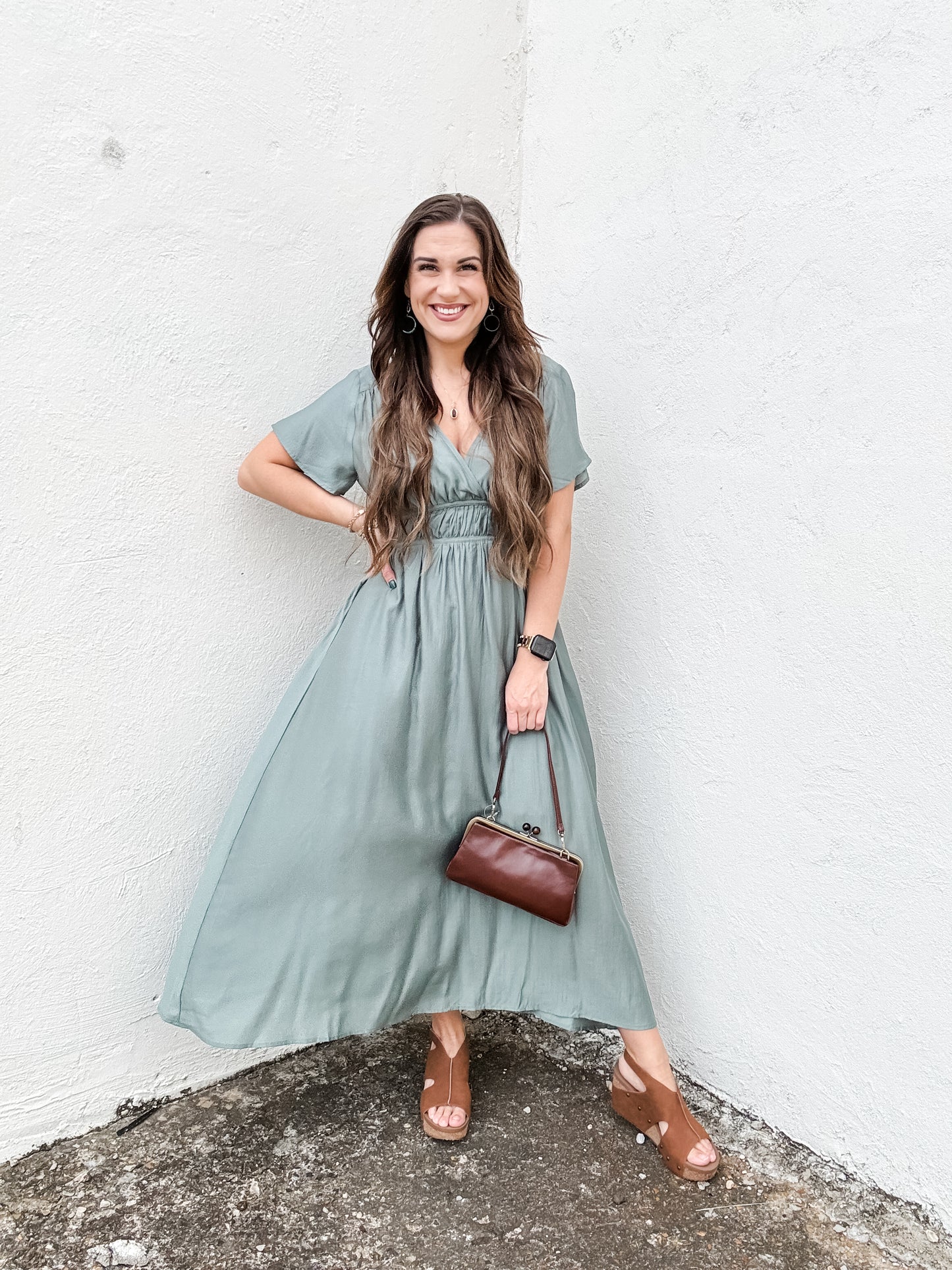 Smooth Sailin' Midi Dress