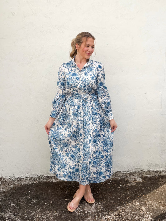 Never a Blue Day Dress