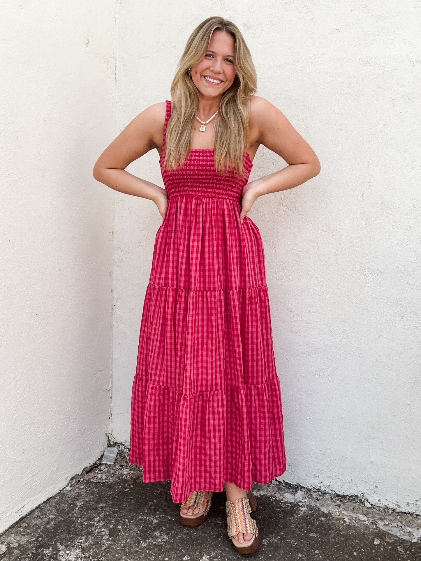 Gingham Done Right Dress