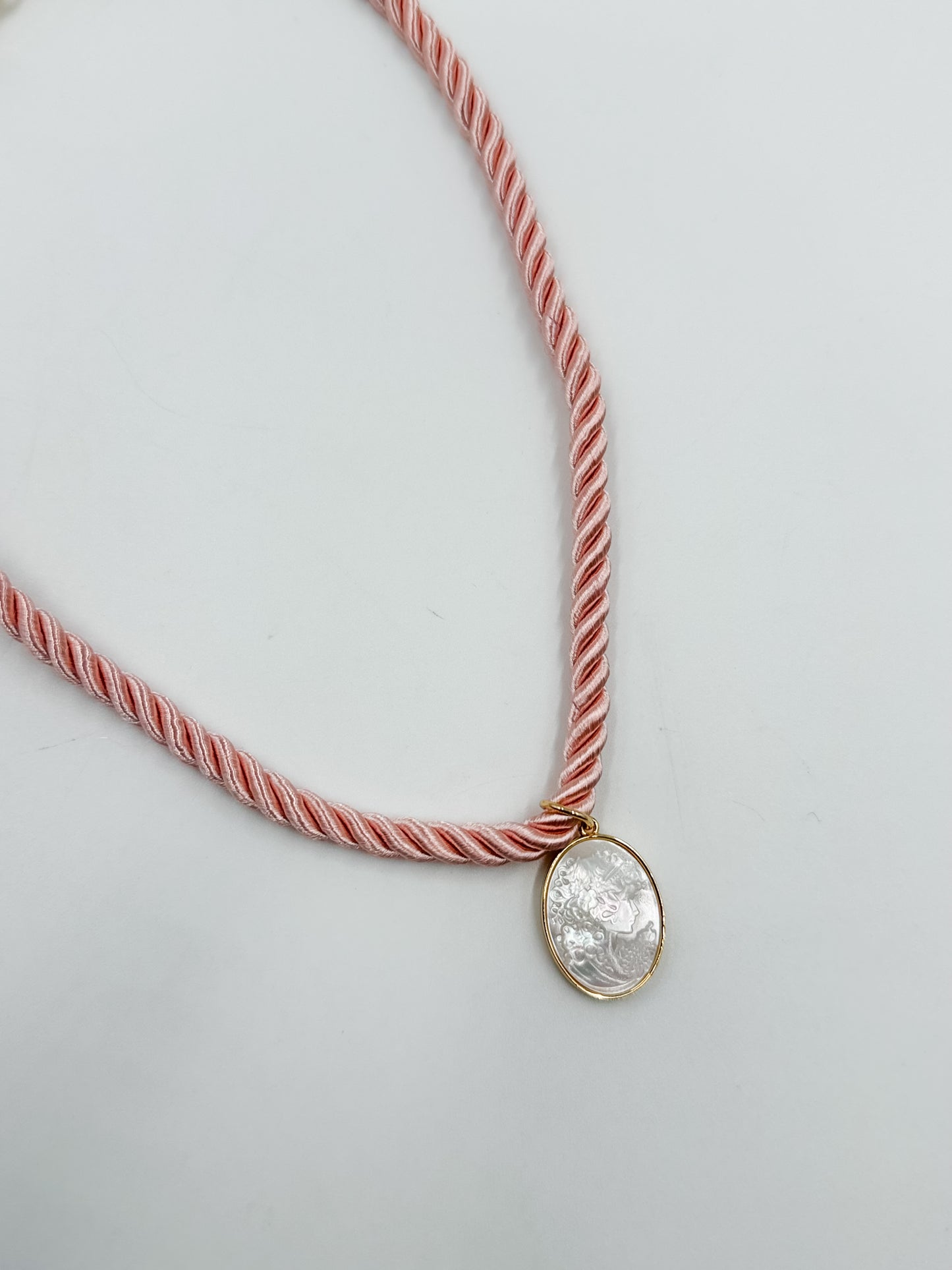 Daphne Camo Rope Necklace