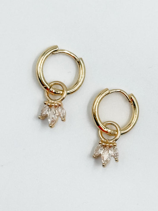 Trip Huggie Earrings