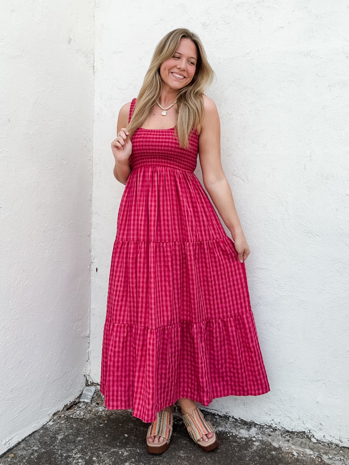 Gingham Done Right Dress